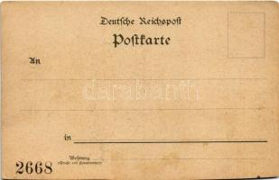 Sobieszów, Hermsdorf unterm Kynast; Gruss aus dem Riesengebirge. Ruine Kynast / Chojnik castle ruins...