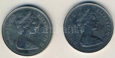 Nagy-Britannia 1980. 25p "Anyakirálynő" + 1981. 25p "Károly és Diana" T:BU