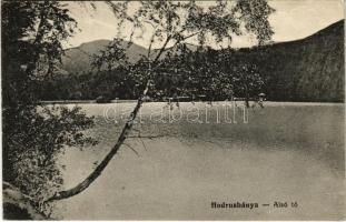 1928 Hodrusbánya, Banská Hodrusa (Hodrushámor, Hodrusa-Hámre); Alsó tó. Weisz József kiadása / lake