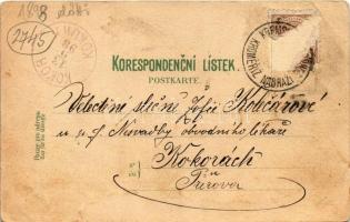 1898 (Vorläufer) Kromeríz, Kremsier; Arcibiskupsky zámek, Sál risské rady v. roce 1848 / archbishop&...