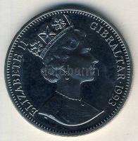 Gibraltar 1993. 2,8Ecu "Euro Tunel" T:BU R!