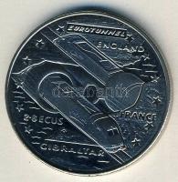Gibraltar 1993. 2,8Ecu "Euro Tunel" T:BU R!
