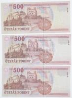 2005. 500Ft "EA" + 2011. 500Ft "EA" + 2013. 500Ft "EB" T:II-III