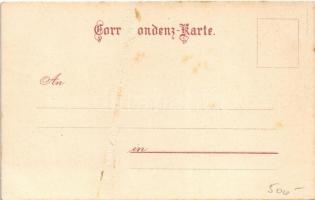 Graz (Steiermark), Schlossberg. Art Nouveau, litho (Rb)