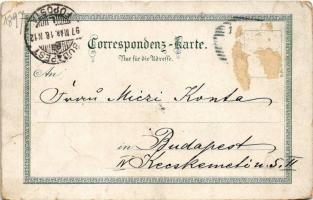 1897 (Vorläufer!) Villach (Kärnten), Gailthalerin, Kafe Drau, Faaker See / café, bridge, lake, stree...