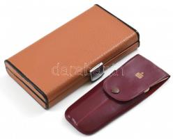 2 db manikűr / pedikűr készlet, tokban