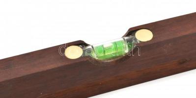 HWF fa vízmérték, használt állapotban, h: 60 cm