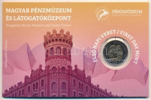 2022. 100Ft "Magyar Pénzmúzeum és Látogatóközpont" első napi veret sorszámozott emléklapon (02670) T:1