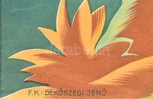 1943 Légrády Sándor (1906-1987): Benne bízzatok! plakát, Klösz Gy. és Fia, hajtott, 83×60 cm