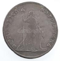 Olasz Államok / Nápoly 1799. 12C Ag (27,07g) T:3 ph., lyuktömött
Italian States / Naples 1799. 12 C...