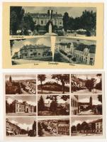 8 db RÉGI használatlan történelmi magyar Weinstock képeslap típusváltozatokkal: Tornalja, Torna, Los...