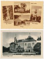 19 db RÉGI használatlan magyar Weinstock képeslap típusváltozatokkal (országzászlók): Sátoraljaújhel...