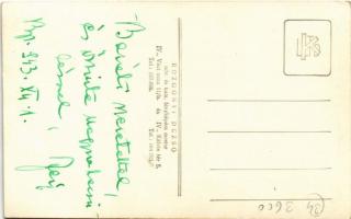 1943 Magyar katonatiszt kitüntetésekkel. Rozgonyi Dezső udv. és kam. fényképész mester