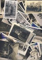 cca 1900-1960 66 darabos hagyaték fotó tétel benne néhány katonai / 66 mixed vintage photos