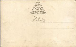 ~1933 Pozsony, Pressburg, Bratislava; Zeleziarstvo Neurath / Vásár tér, Neurath Vaskereskedés 70. év...