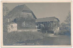 1936 Alsóőr, Unterwart; Mühle / vízimalom / watermills. photo