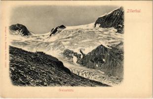 Mayrhofen (Tirol), Greizerhütte. Zillertal / valley, rest house (EK)