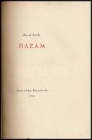 József Attila: Hazám. Juhász Ferenc előszavával, Csernus Tibor rajzaival, Bp., 1956, Szépirodalmi, 5...