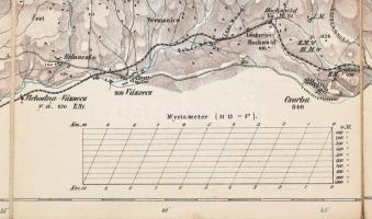 A Magas Tátra és határos előalpesei térképe. 
A Magyarországi Kárpátegylet megbízásából rajzolta Ko...