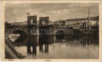 1922 Tartu, Dorpat; Kivisild / stone bridge (EK)