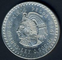 Mexikó 1948. 5P Ag T:2