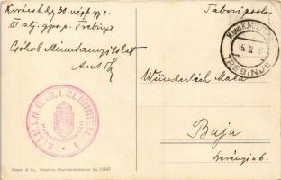 1916 Budva, Budua (Dalmatia); + "M. kir. 30. népf. gy. ezr. I. zlj. gépfegyverosztag parancsnok...