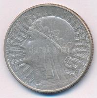 Lengyelország 1932. 10Zl Ag London T:2 Poland 1932. 10 Zlotych Ag London C:XF Krause Y#22