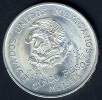 Mexikó 1953. 5P Ag "Hidalgo" T:2