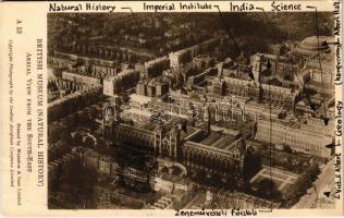 1938 London, British Museum (Natural History), Aerial view from the South-East (EK)