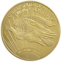 Amerikai Egyesült Államok DN aranyozott emlékérem az 1933-as 20D alapján, "COPY" jelzéssel...