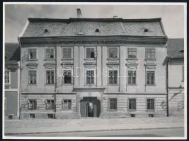 cca 1930 Kozelka Tivadar (1885-1980): Budapest, Vár, pecséttel jelzett fotó, 18×24 cm