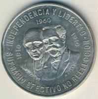 Mexikó 1960. 10P Ag "Függetlenségi háború 150. évfordulója" T:2- ph
