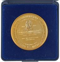 1989. "A száműzetésben 1960-1989 között működő szabad magyar kormány emlékére" kétoldalas ...