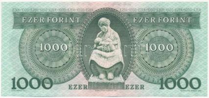 1983. november 10. 1000Ft "B 77637360" T:I-,II
Adamo F45
