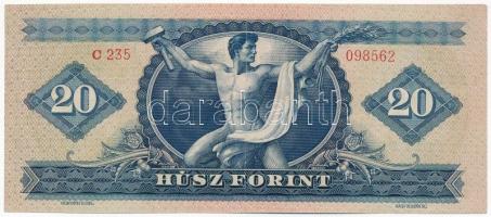 1949. 20Ft "C 235 098562" T:III
Adamo F10