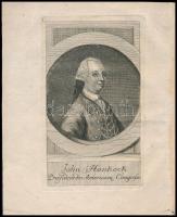 1777 George Washington, Esqr. - Americanischer generalissimus - John Hankock President des American Congresses 2 db, 9x16 cm