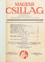 1941 Magyar Csillag szerk: Illyés Gyula. 240 p. X., XI., XII. évfolyamok bekötve. Modern egészvászon kötésben