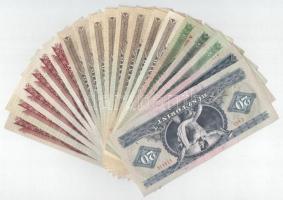 1962-1975. 10Ft (3xklf) + 1969-1975. 20Ft (2xklf) + 1980-1989. 50Ft (9x) + 1980-1992. 100Ft (6x) T:I...