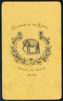cca 1876 Szász-Coburg-Gothai Eduárd (1841-1910) walesi herceg, trónörökös (1901-től VII. Eduárd néve...