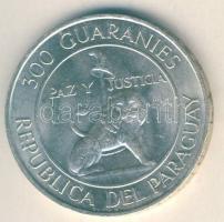 Paraguay 1973. 300G Ag "Stroessner" T:2