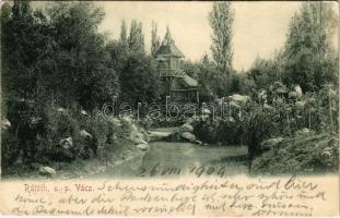 1909 Vácrátót, Rátóth; kastélypark (Rb)