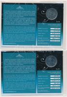 2005. 50Ft Cu-Ni "15 éves a Nemzetközi Gyermekmentő Szolgálat" (2x) elsőnapi veret sorszám...