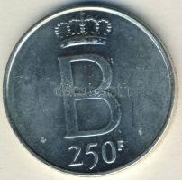 Belgium 1976. 250Fr Ag "Baudouin király - 25 éves jubileum" flamand nyelven T:2