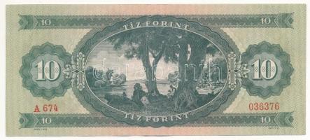 1960. 10Ft "A 674 036376" T:III 
Adamo F6
