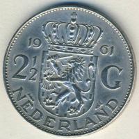 Hollandia 1961. 2 1/2G Ag T:2/3