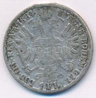 Ausztria 1884. 1Fl Ag "Ferenc József" T:3,3- Austria 1884. 1 Florin Ag "Franz Joseph&...