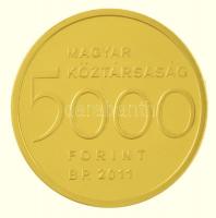 2011. 5000Ft Au "Clark Ádám" kapszulában (0,5g/0.999) T:P
Hungary 2011. 5000 Forint Au &q...