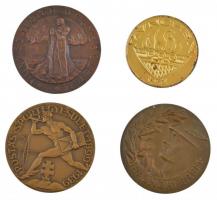 4db-os sport emlék- és díjérem tétel T:1--3