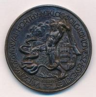 Nádas József (1903-1975) / Stadler 1936. "Vitéz Nagybányai Horthy Miklós Polgári Lövész Egyesület / 1936" Br díjérem (41mm) T:1-