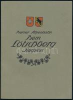 Hartmann, H.: Die Berner Alpenbahn. Bern, Lötschberg, Simplon. Kiadói papírkötés, térképmelléklettel, jó állapotban / paperback, with map, good condition
